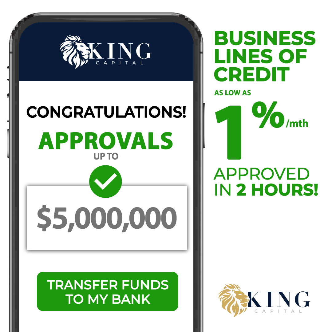 King Capital NYC Facebook ad
