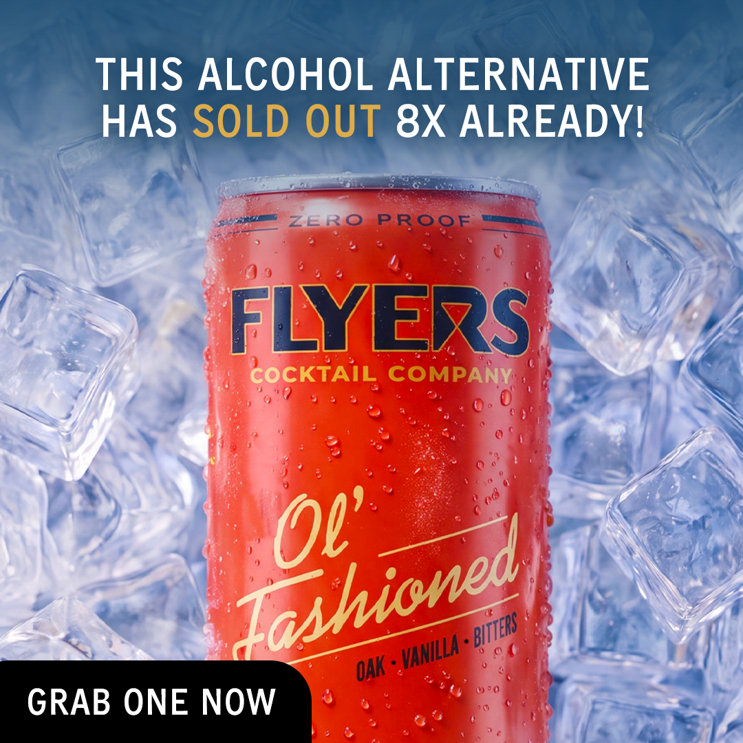 Discover Flyers Zero Proof Cocktails Facebook ad: Back In Stock - Grab Yours!