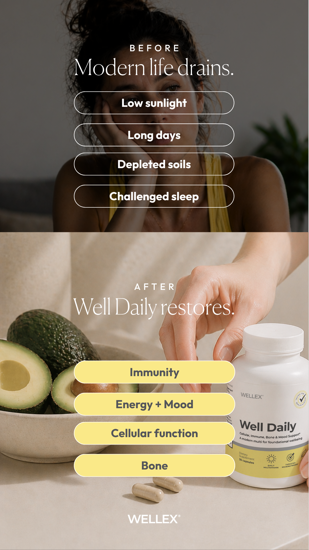Wellex Facebook ad