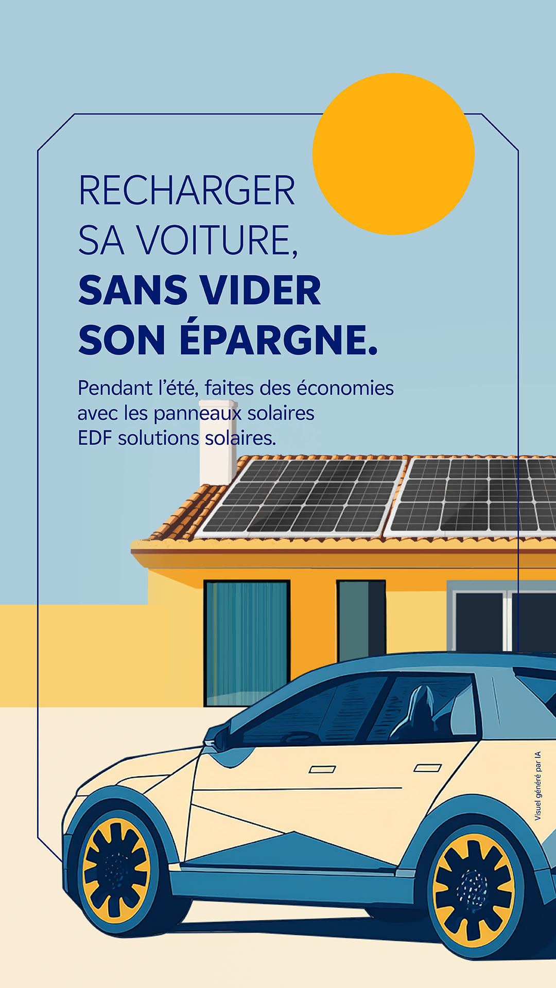 EDF solutions solaires Facebook ad