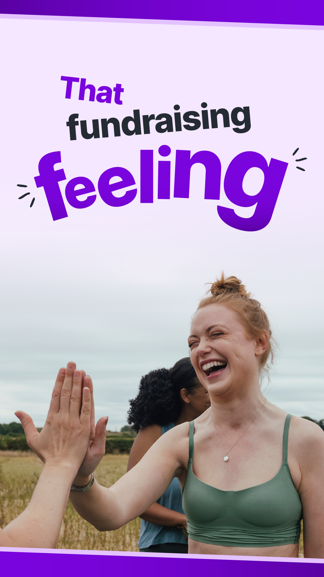 JustGiving Facebook ad