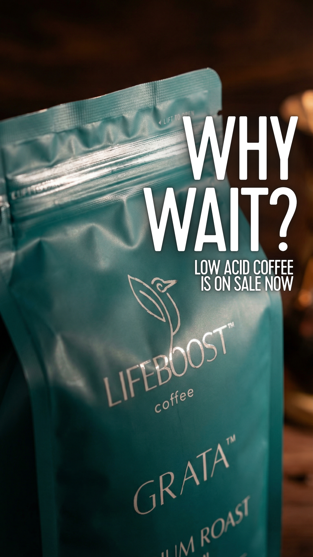 Lifeboost Coffee Facebook ad