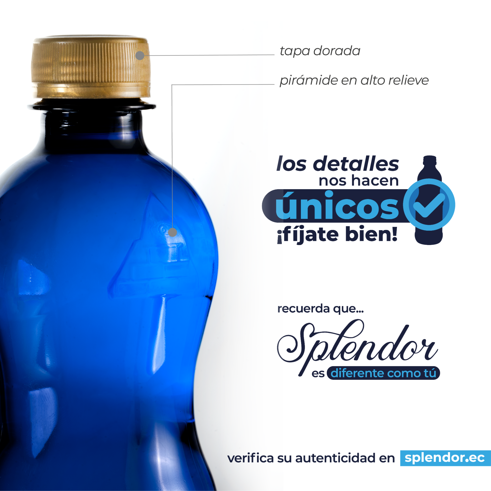 Splendor Mineral Water Facebook ad: Tu seguridad nos importa, aquí puedes ver cómo…