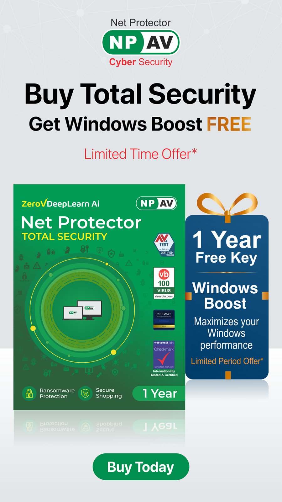 Net Protector Facebook ad: Protect Your PC, Laptop & Digital Life with Complete…