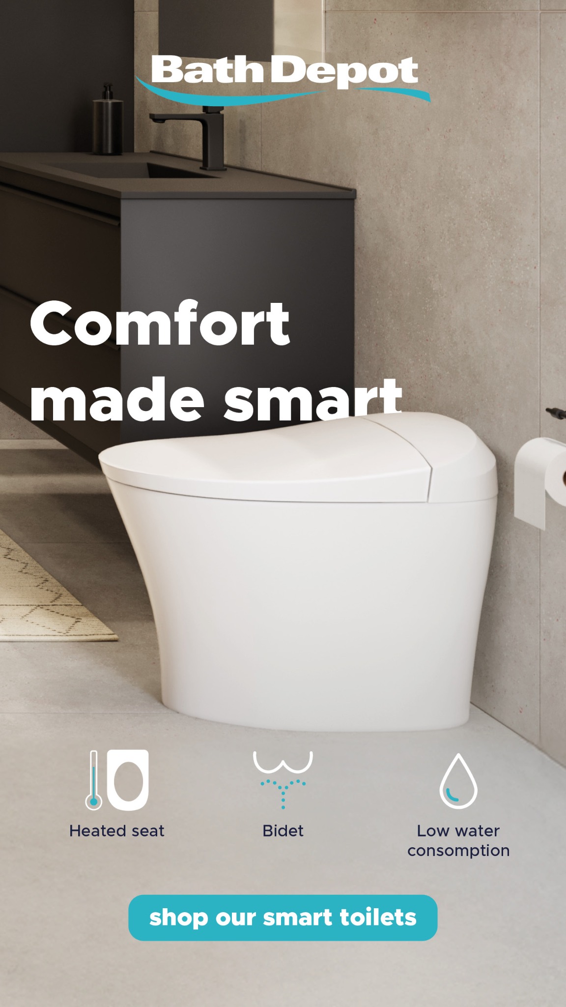 Bath Depot Facebook ad