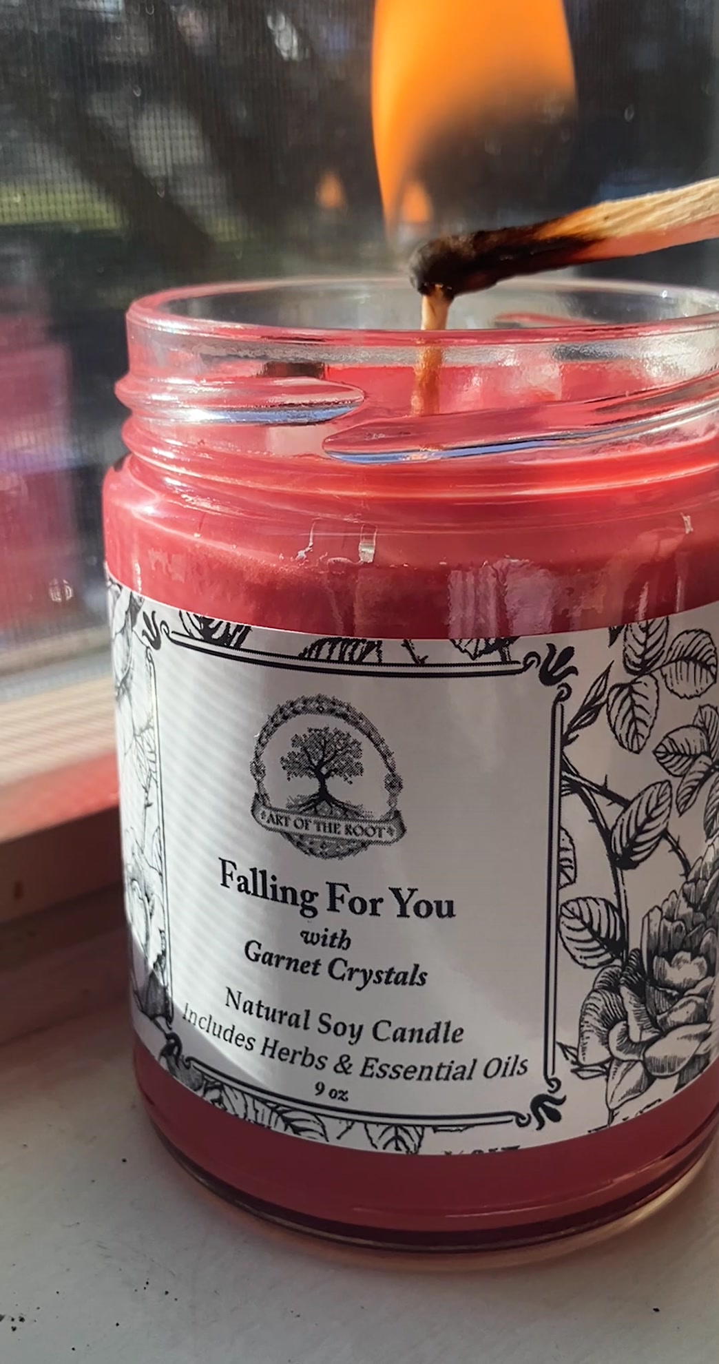 Art of the Root Facebook ad: Fall in love & spice up your love…