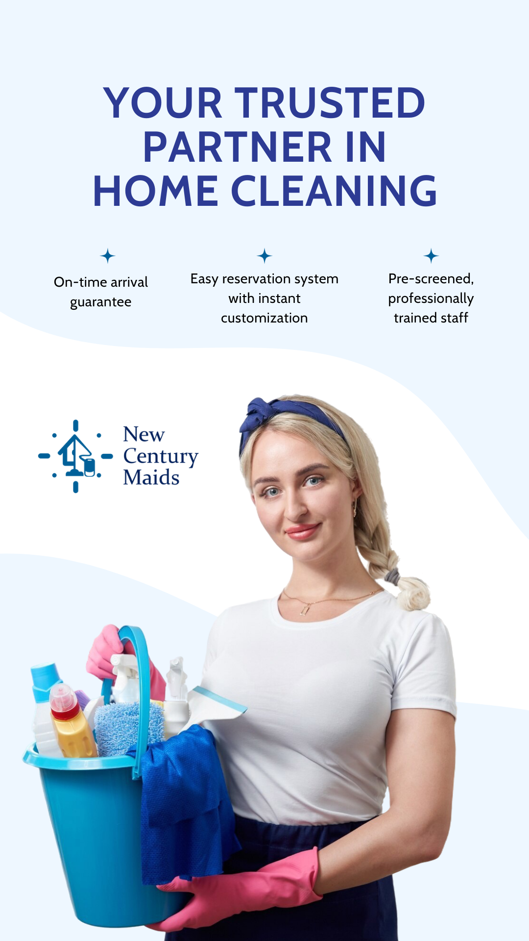 New Century Maids Facebook ad from Jun 15, 2026
