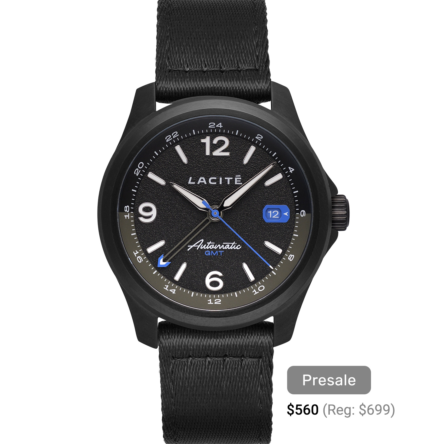 Lacité Watches Facebook ad: Sign up for the Lacité Urbanite GMT Presale