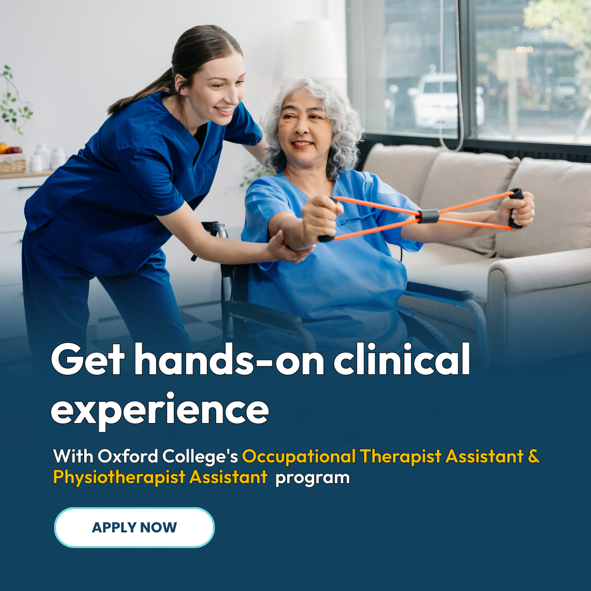 Oxford College of Arts, Business and Technology Facebook ad