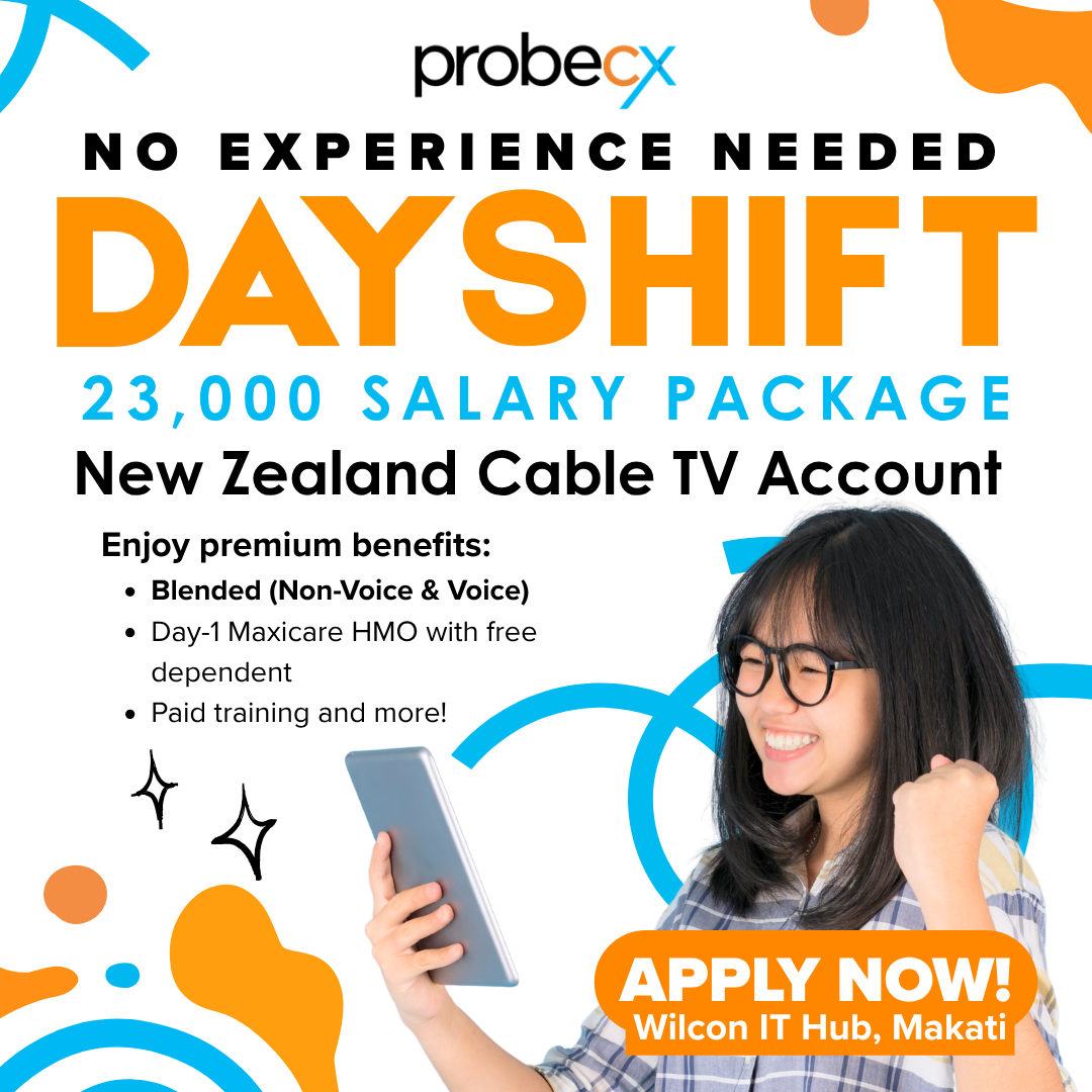 Probe CX Philippines Facebook ad