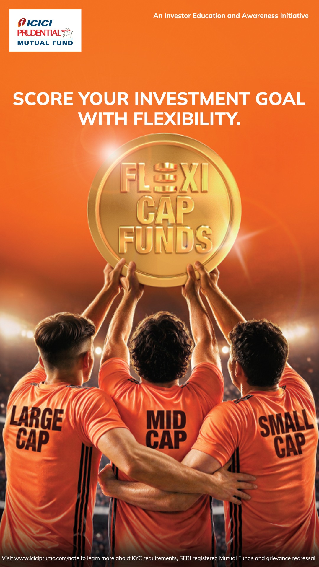 ICICI Prudential Mutual Fund Facebook ad: Every winning team needs the right players.