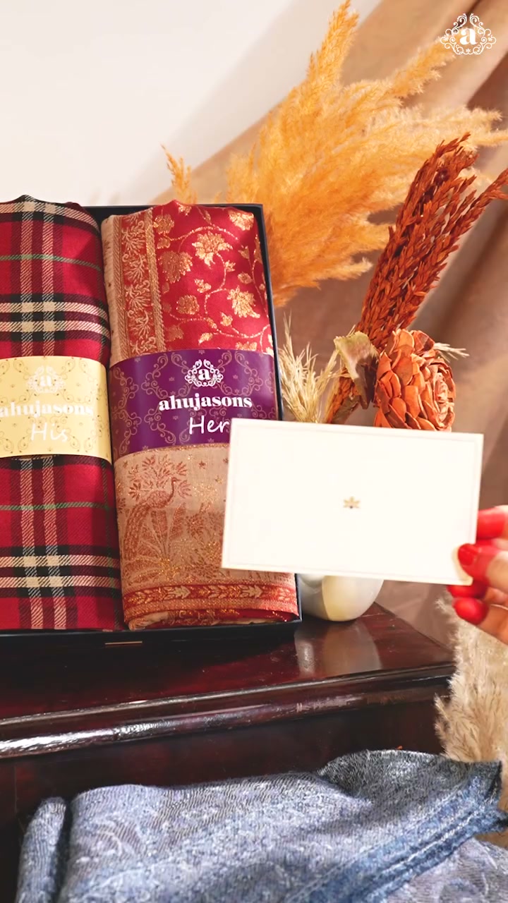 Ahujasonsbharat Facebook ad: Premium His & Her Sets for Every Occasion