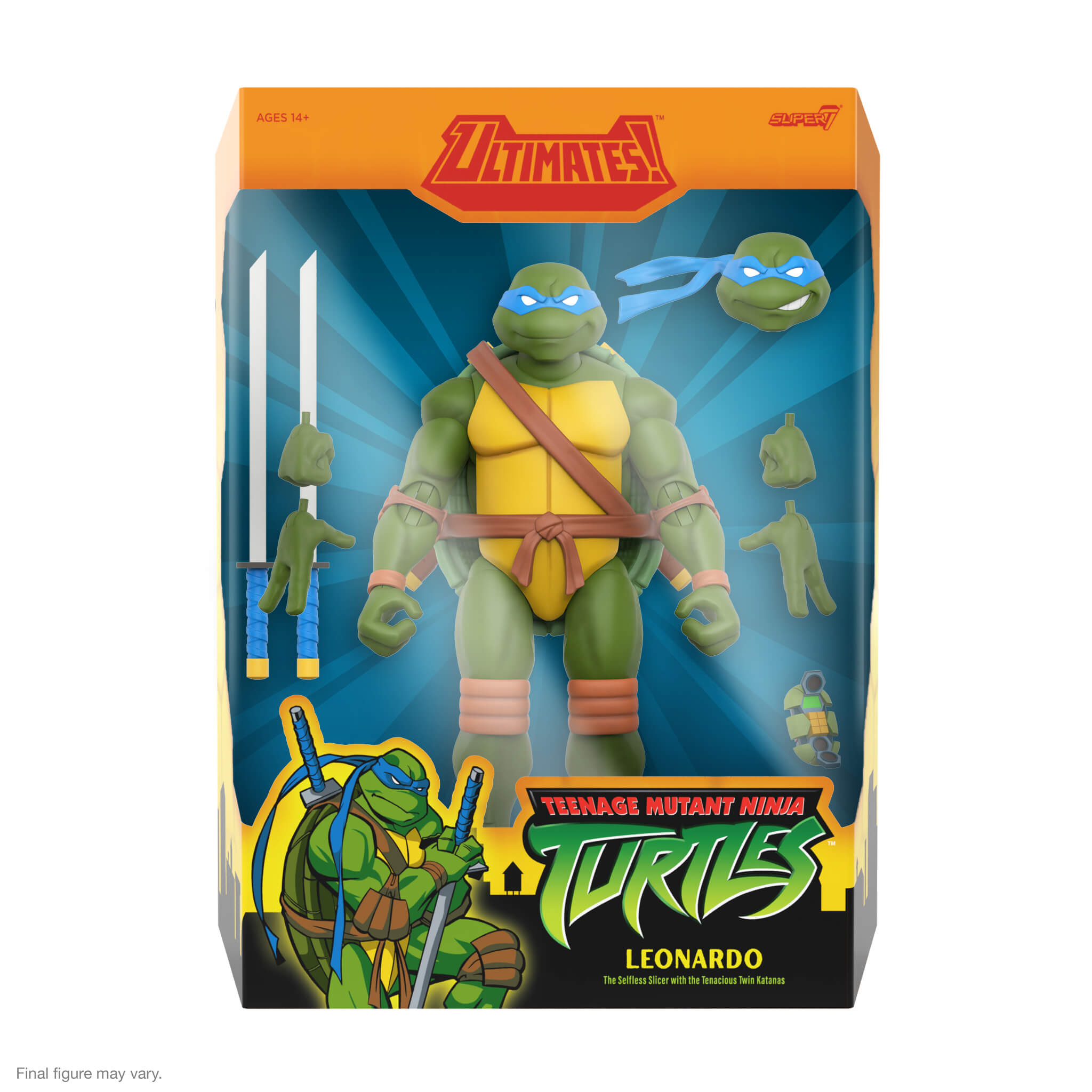 Super7 Facebook ad: Leonardo ULTIMATES! Figure