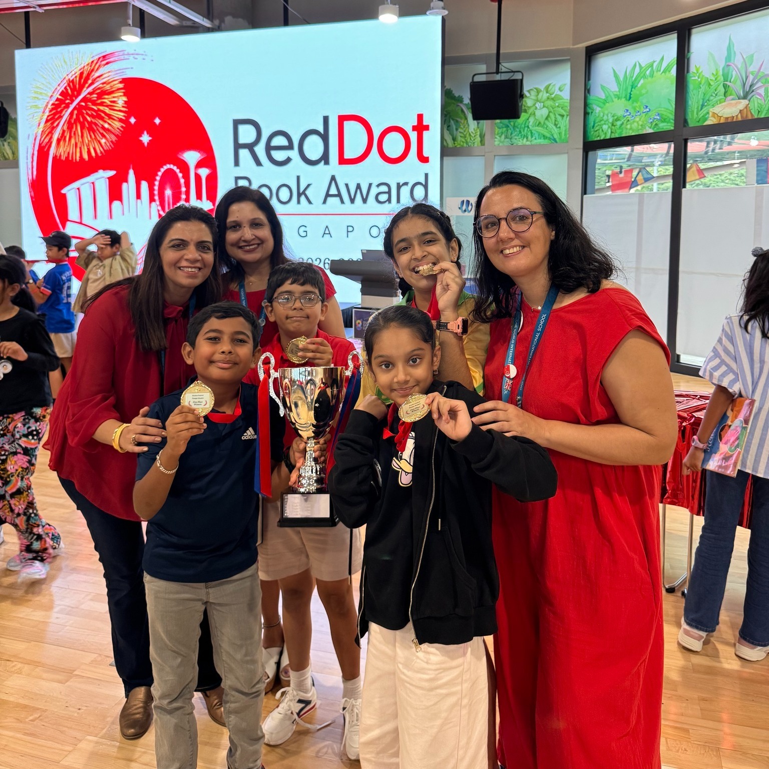 One World International School, Punggol Digital Campus Facebook ad: OWIS students turned the page on an unforgettable…