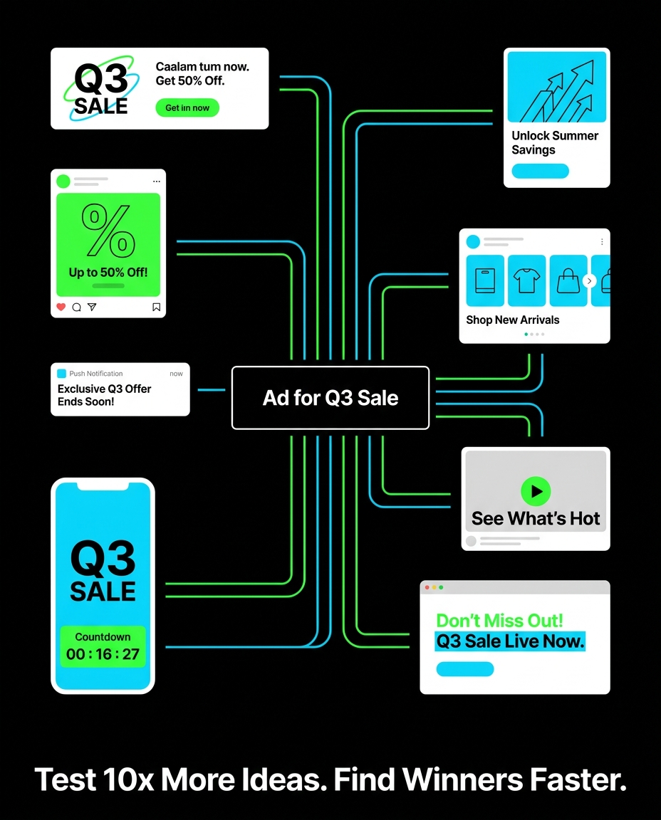 Growth Agent Facebook ad: What Used to Take Weeks Now Takes Minutes.