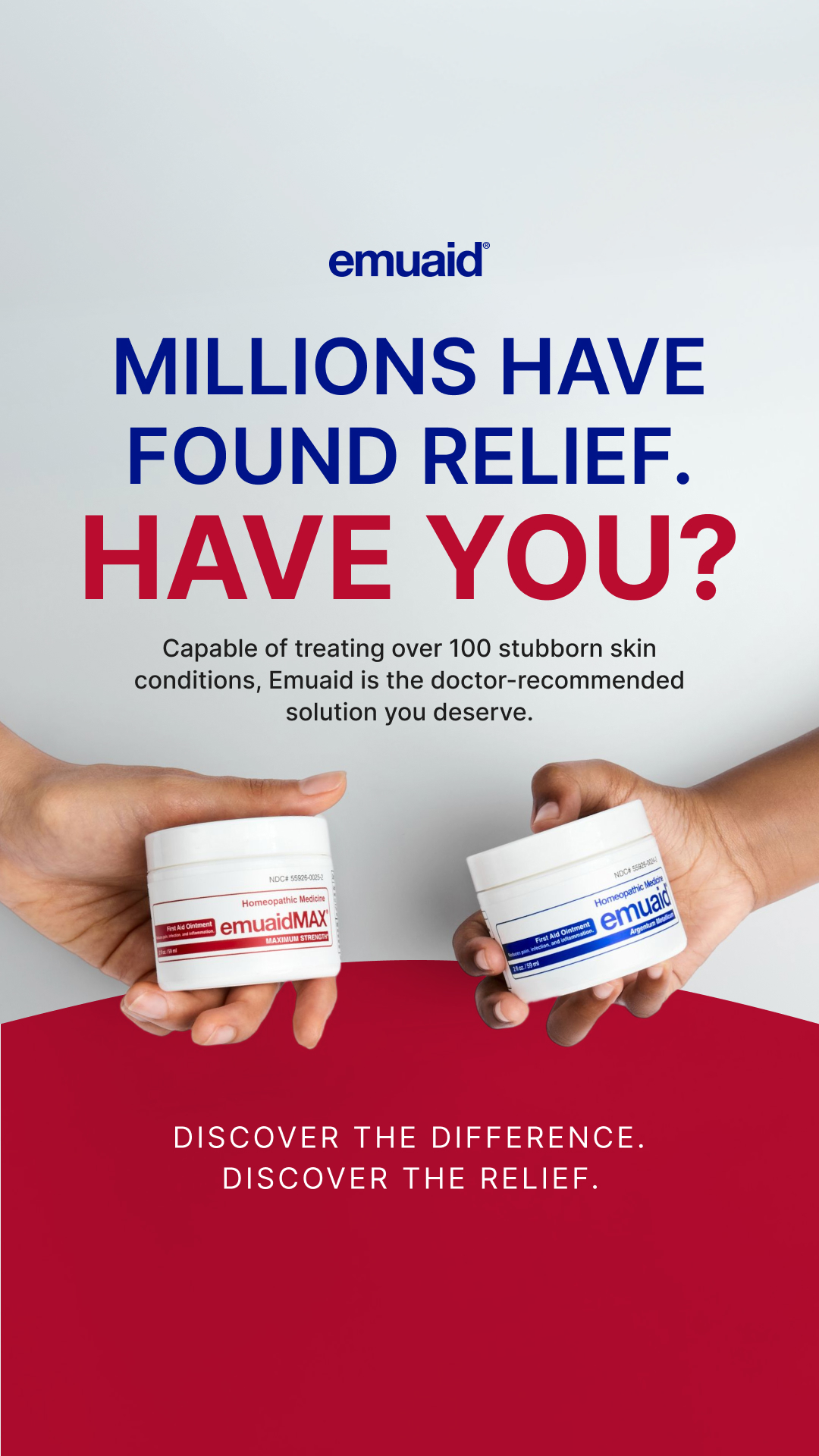 Emuaid Facebook ad
