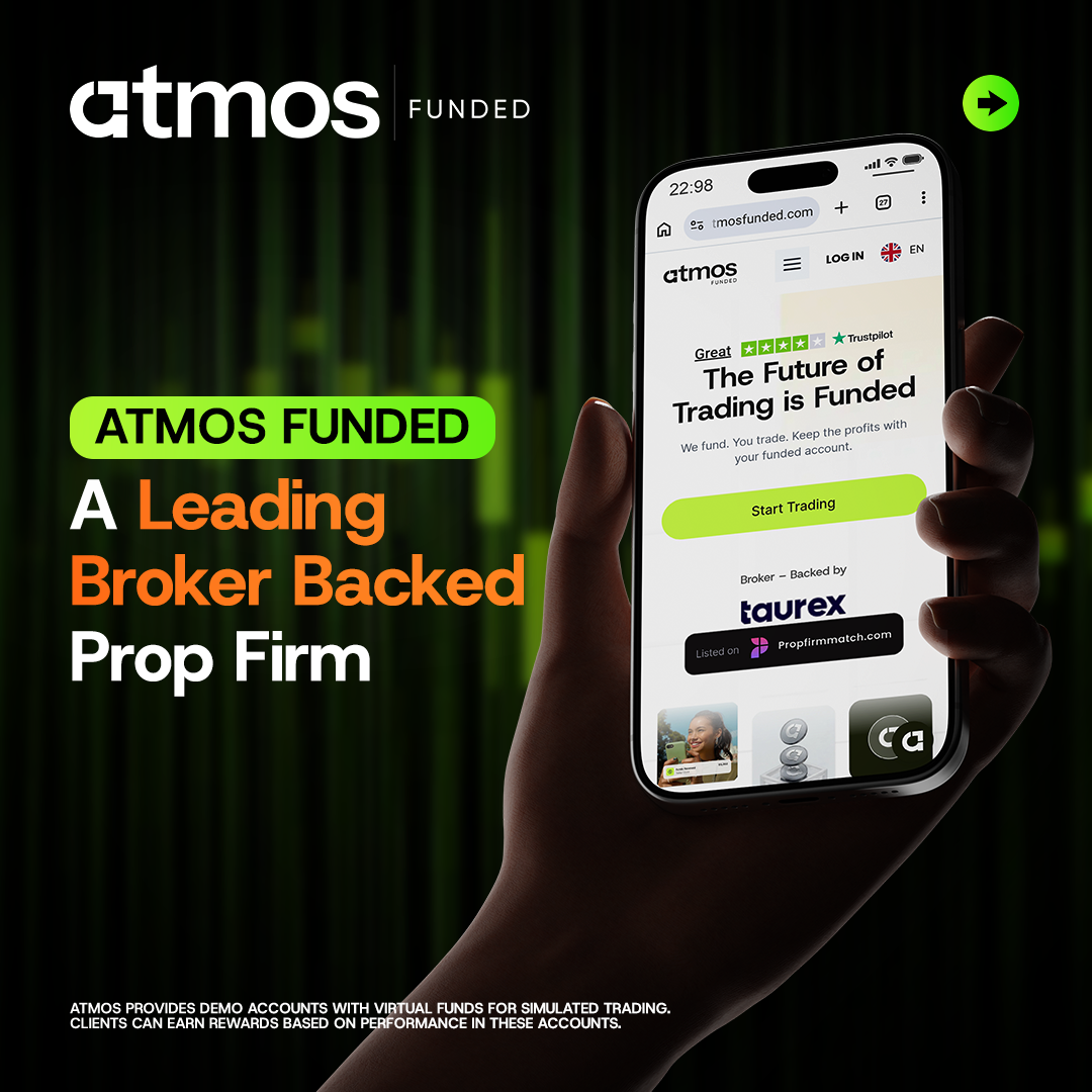 Atmos Funded Facebook ad