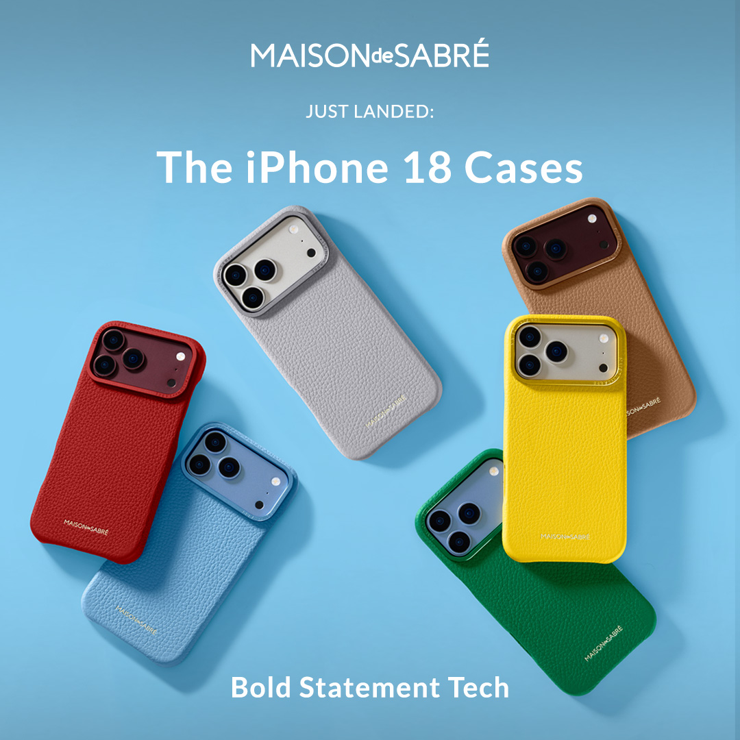 MAISON de SABRÉ Facebook ad: The iPhone 18 Cases | Dual-Tone Durability