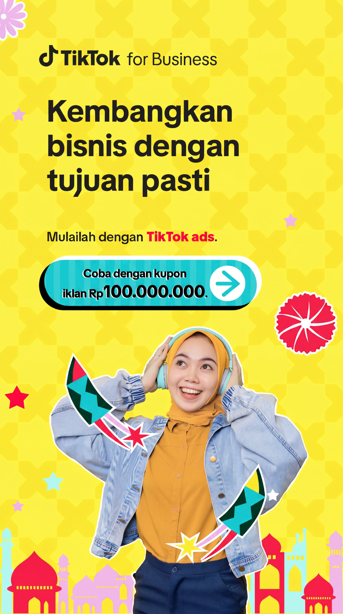 TikTok For Business Facebook ad