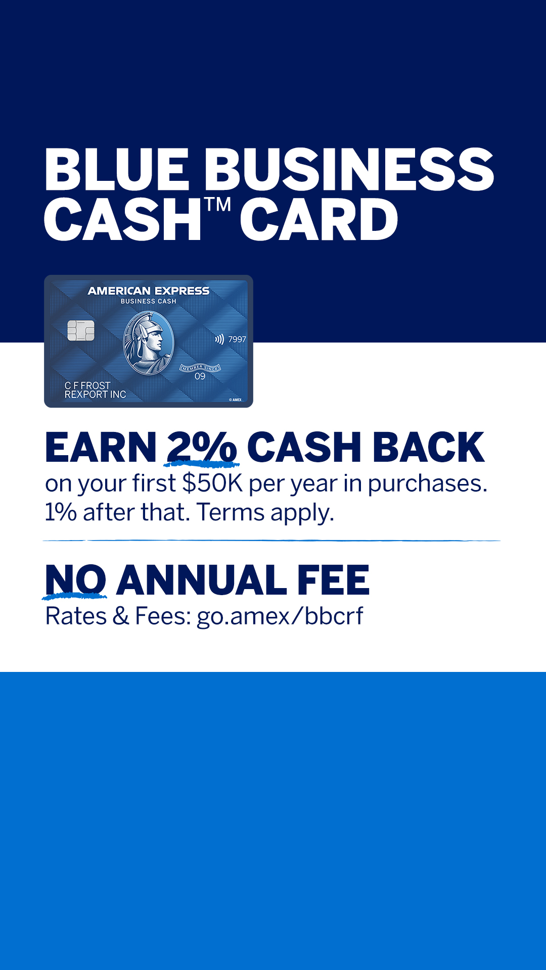 American Express Business Facebook ad