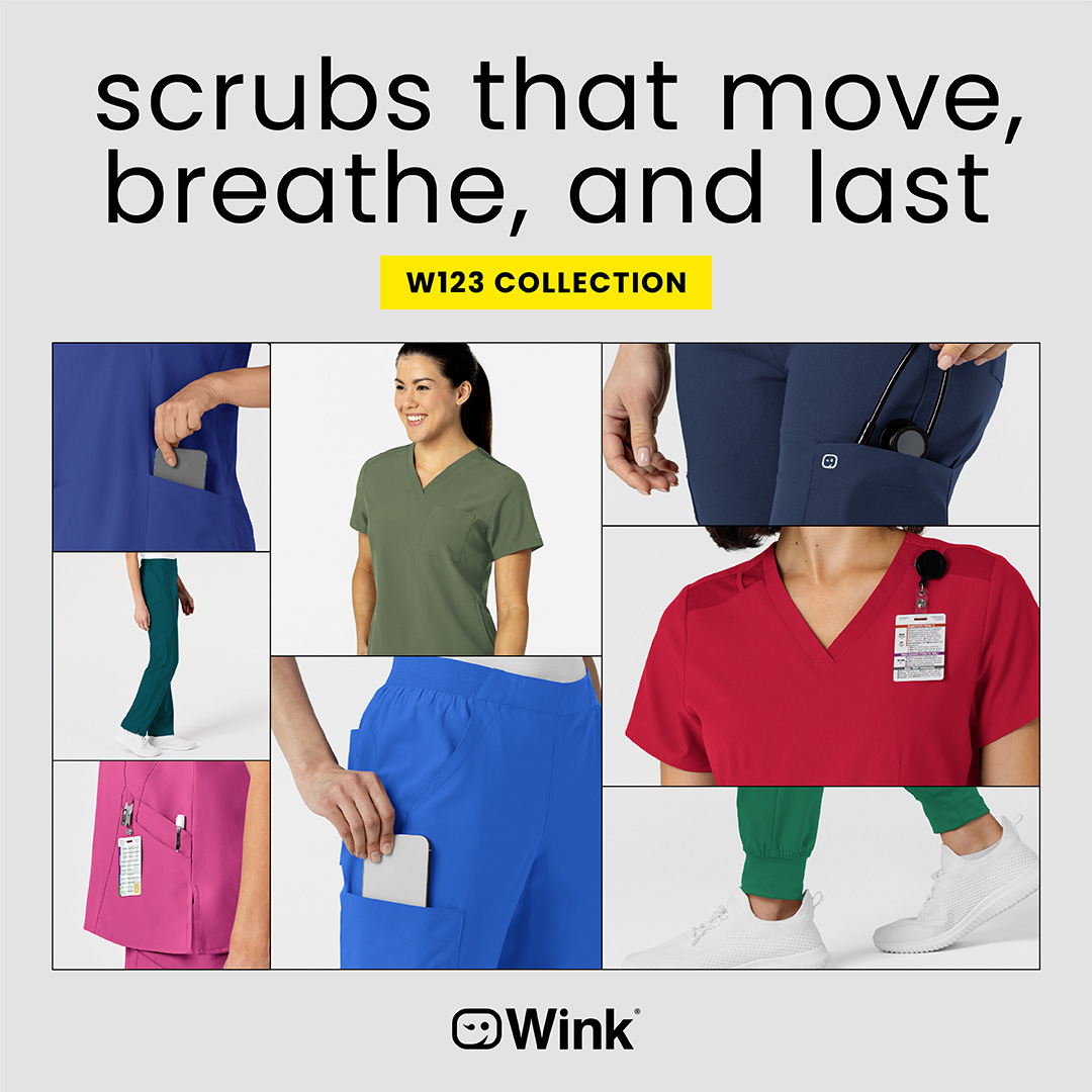 Wink Scrubs Facebook ad