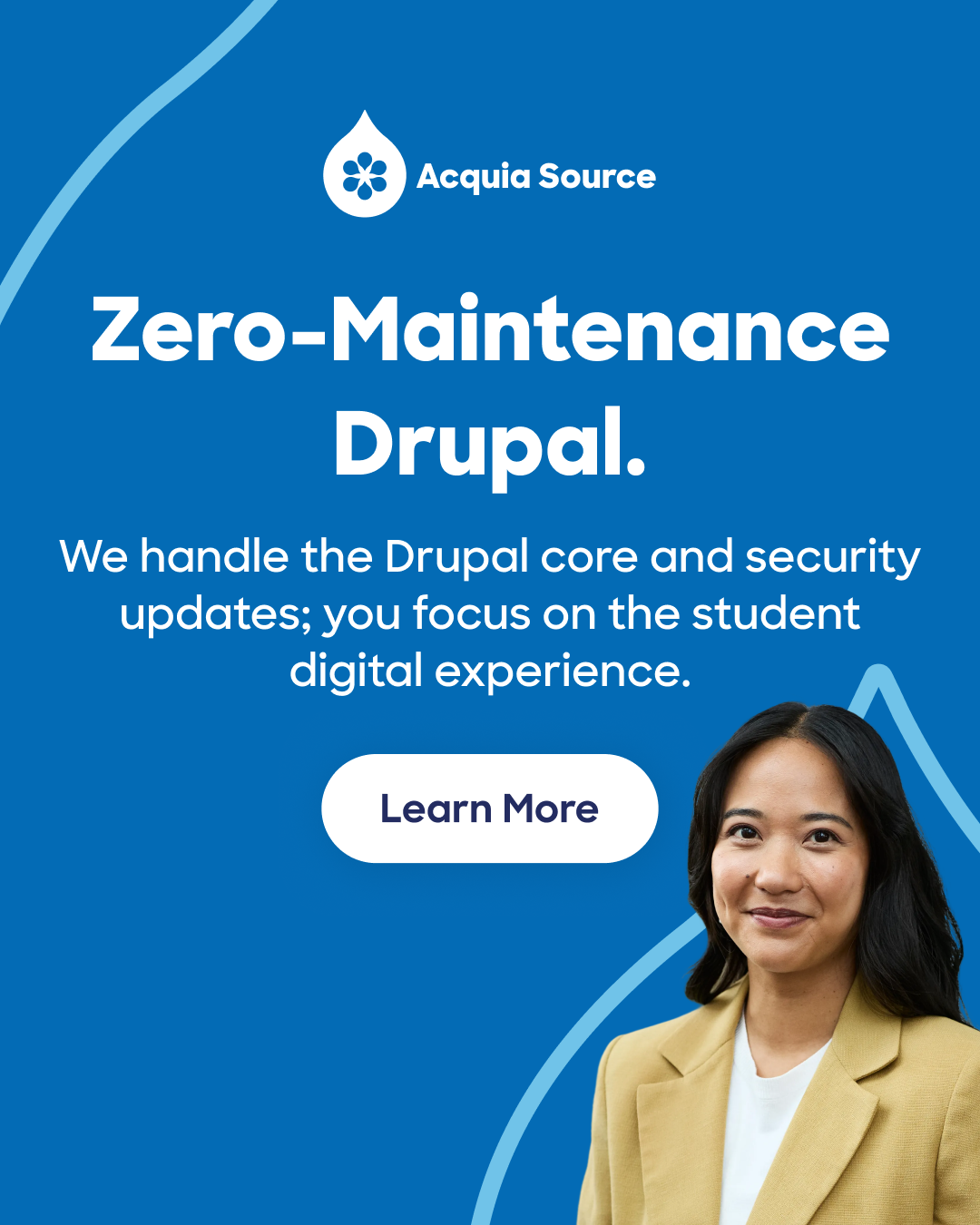 Acquia Facebook ad