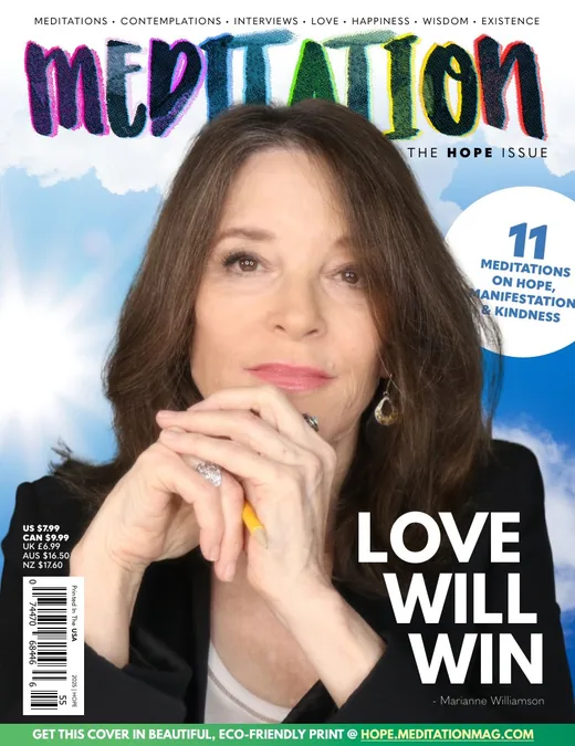 Meditation Magazine Facebook ad: Subscribe by September 21