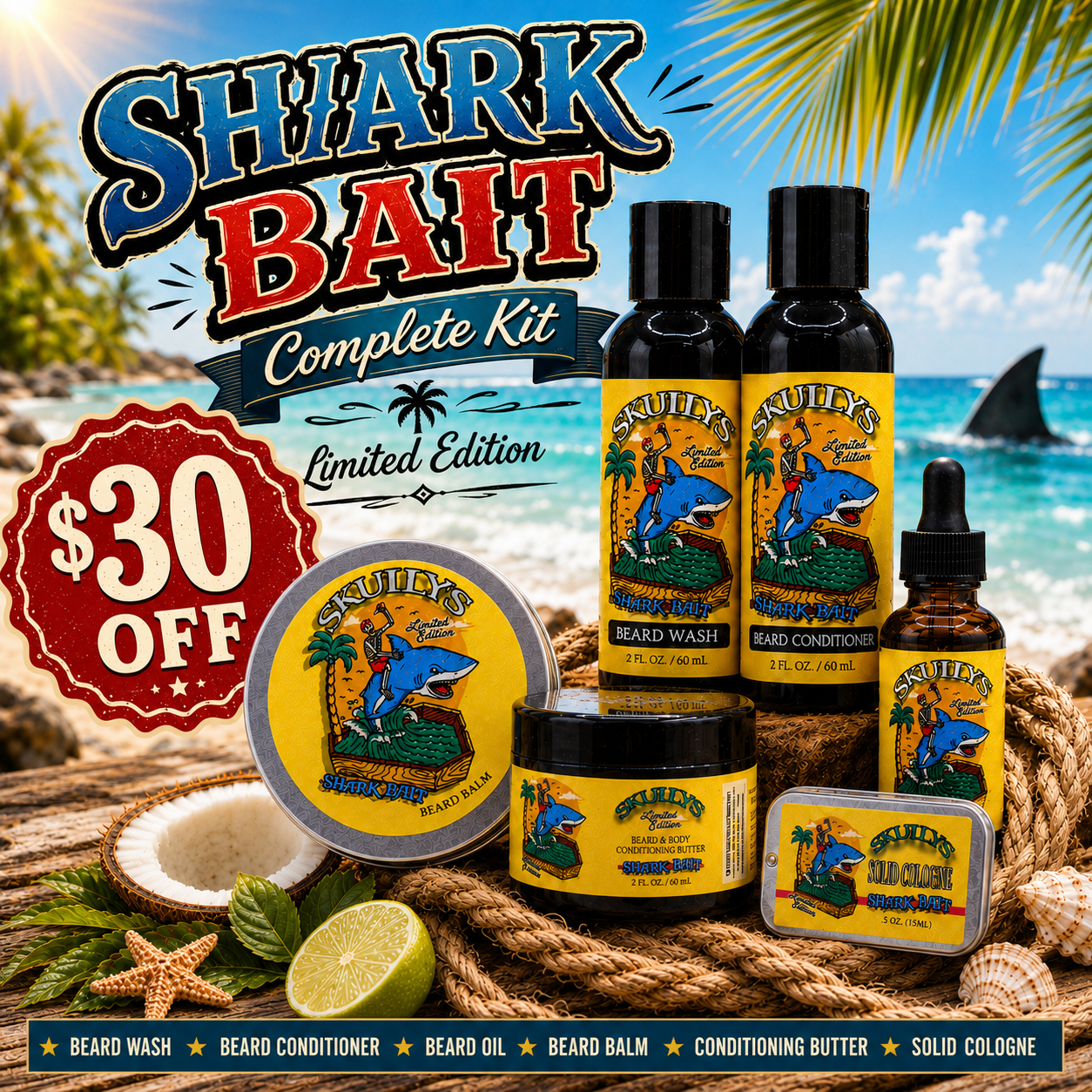 Skullys Ctz Beard Oil Facebook ad