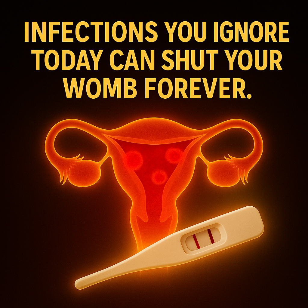 Organic store Facebook ad: Get Pregnant With FEMALE FERTILITY TEA