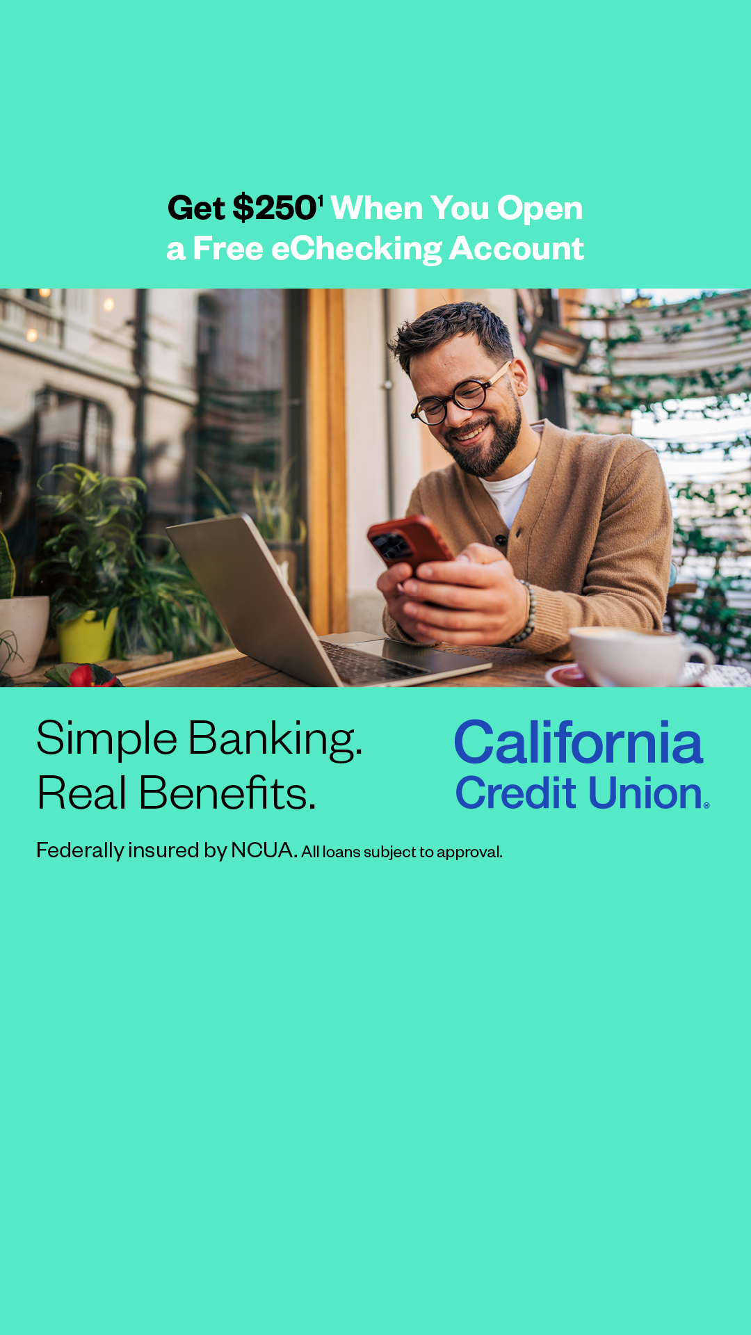 California Credit Union Facebook ad