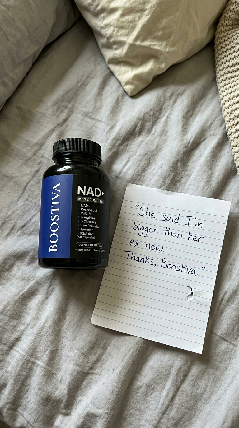 TryBoostiva Facebook ad: The Men’s NAD+ Formula Everyone Is Talking About
