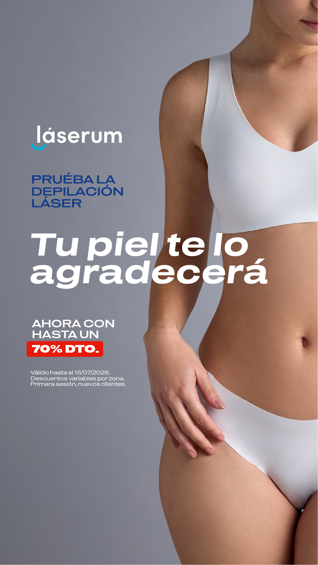Láserum Facebook ad
