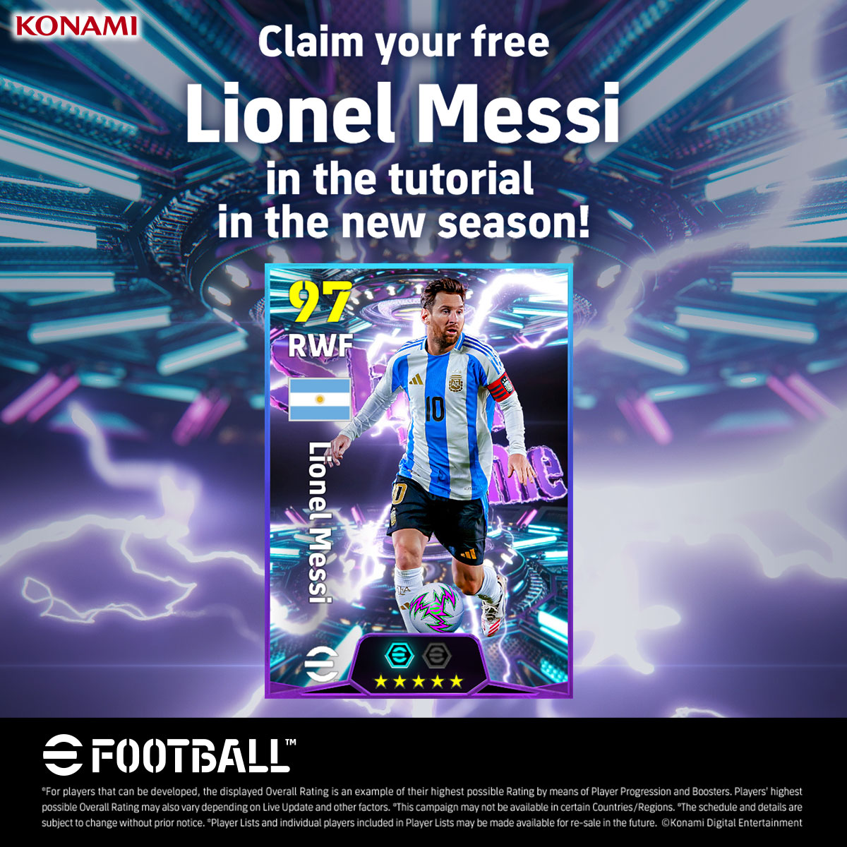 Konami App Facebook ad