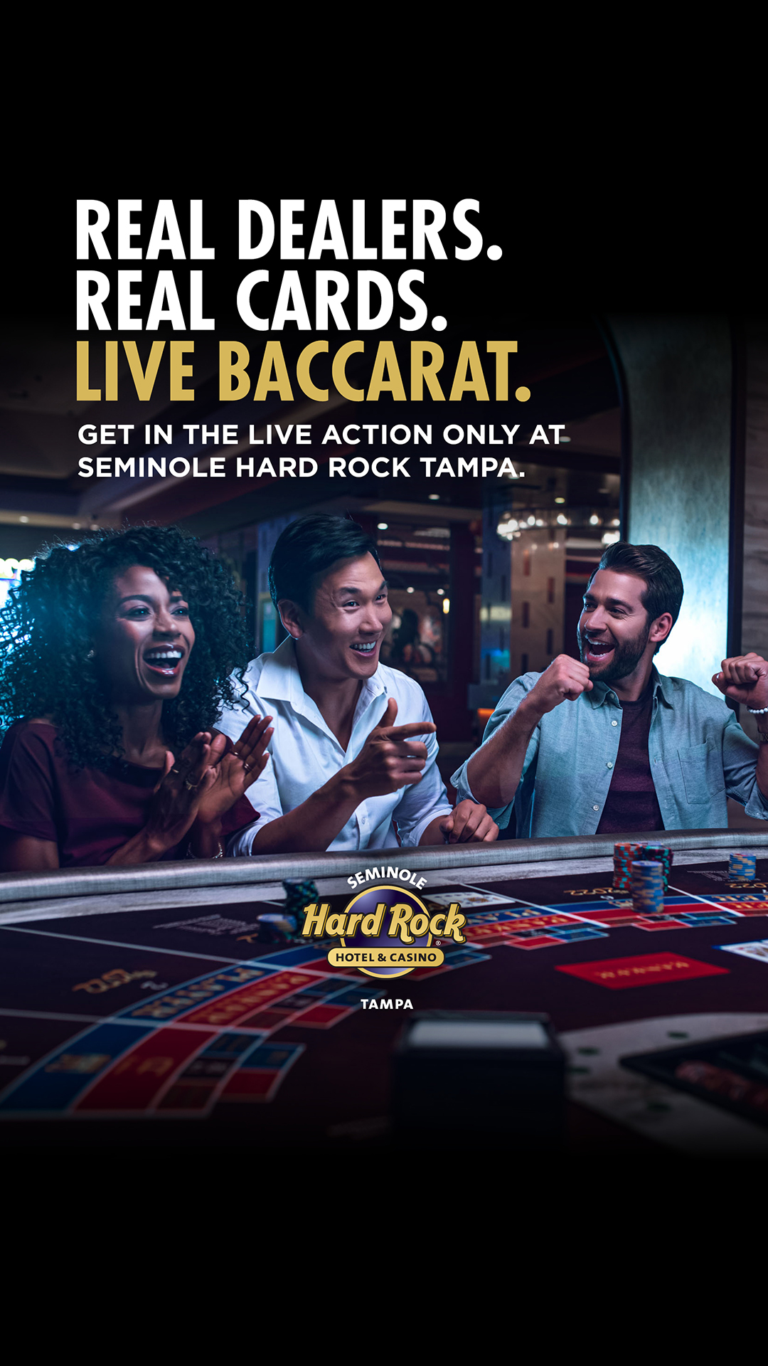 Seminole Hard Rock Hotel & Casino Tampa Facebook ad