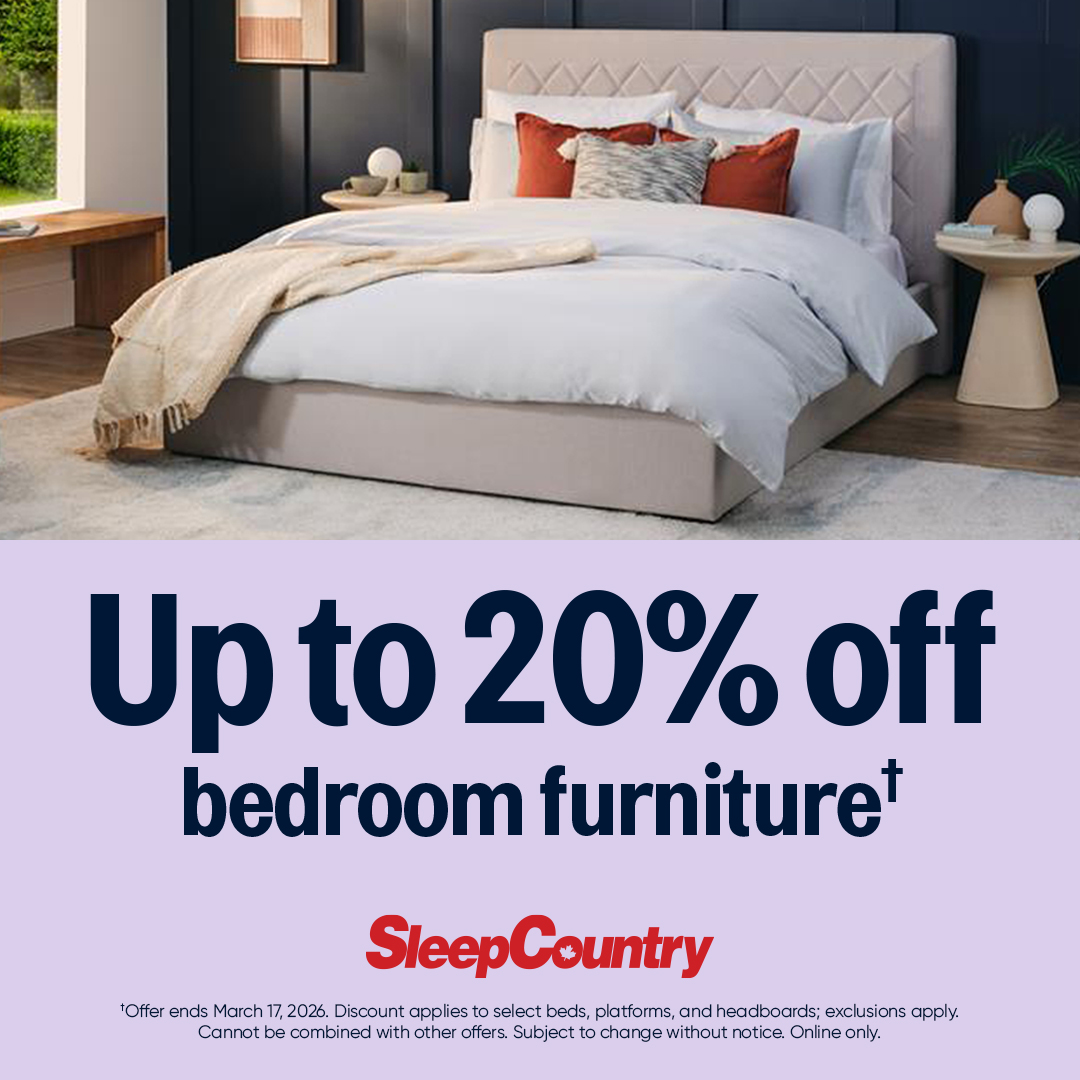 Sleep Country Canada Facebook ad