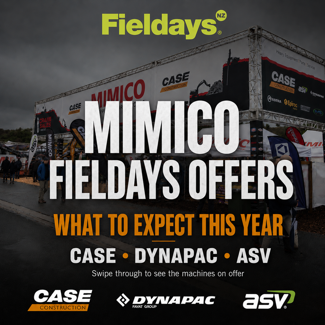 MIMICO Facebook ad: Fieldays is coming, and so are the MIMICO…
