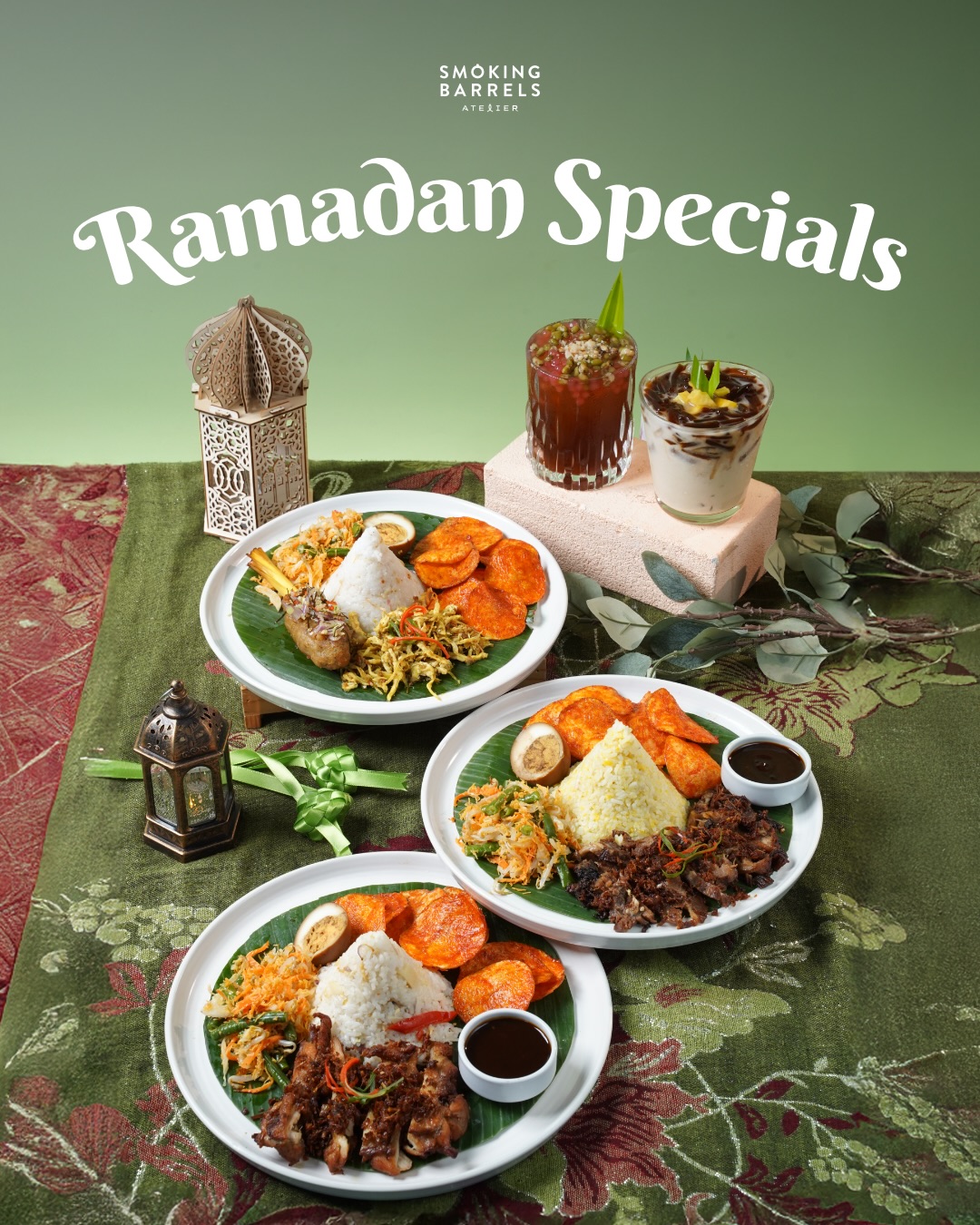 Smoking Barrels Atelier Facebook ad: Ramadhan season is finally here
