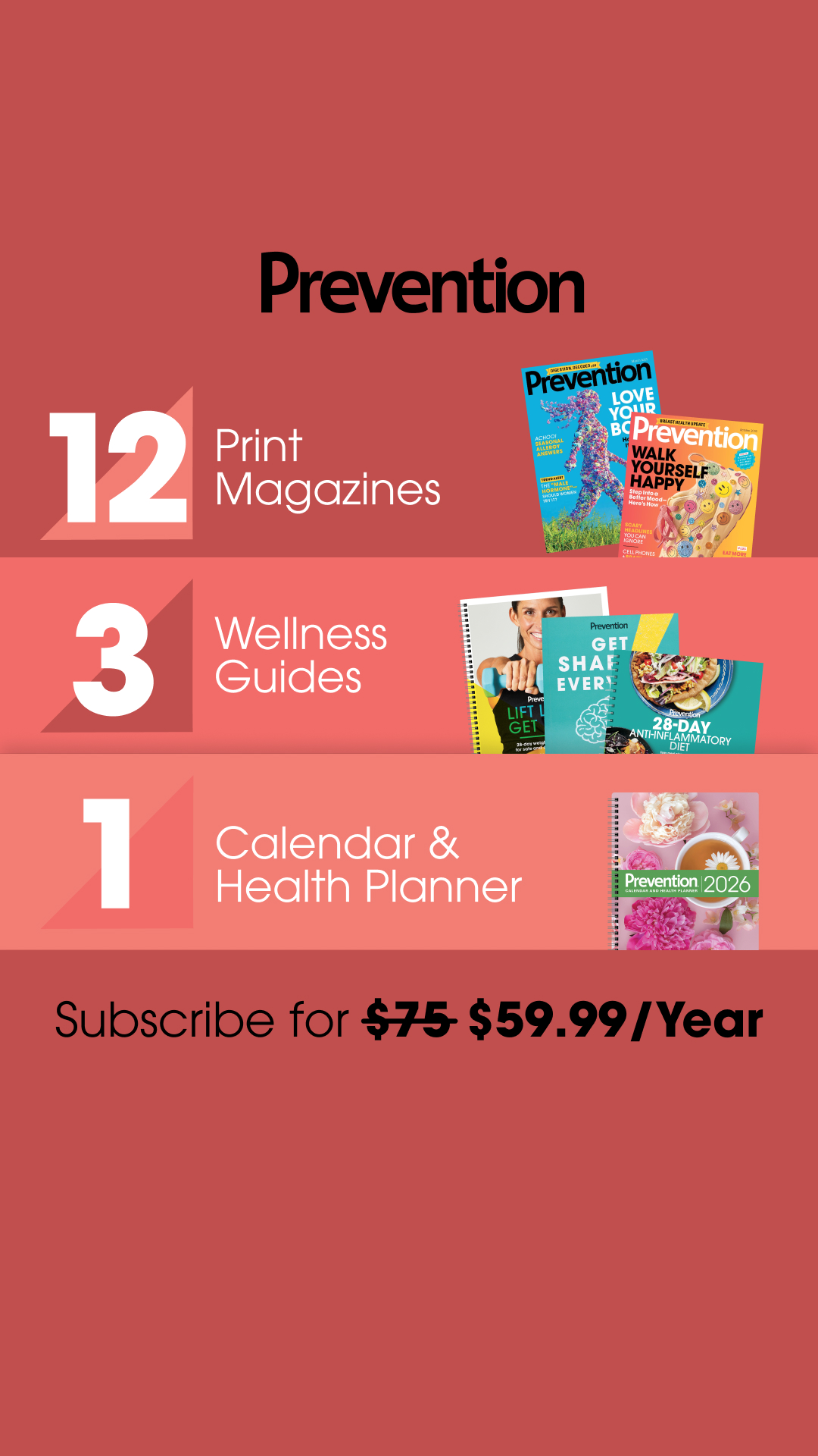 Prevention Magazine Facebook ad from Aug 5, 2026