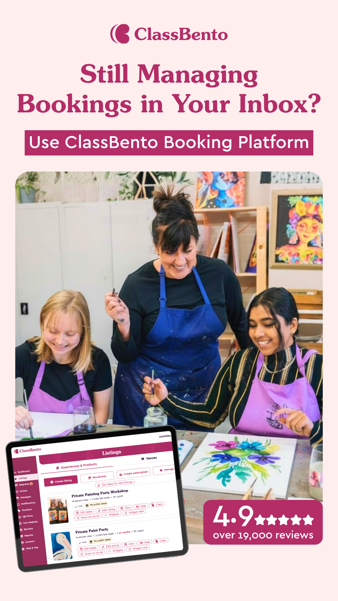 ClassBento Facebook ad