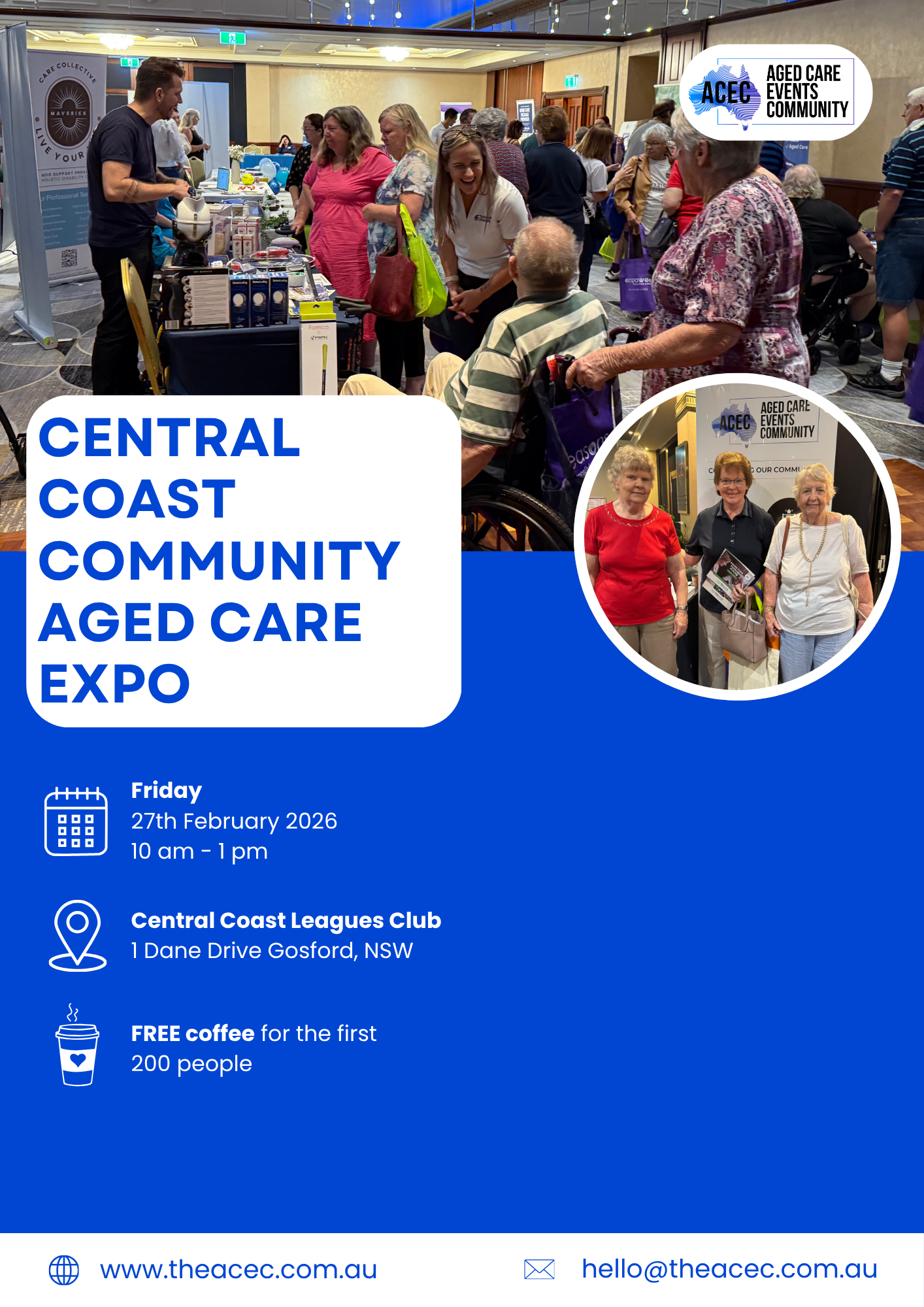 The Aged Care Events Community Facebook ad: Aged Care Expo