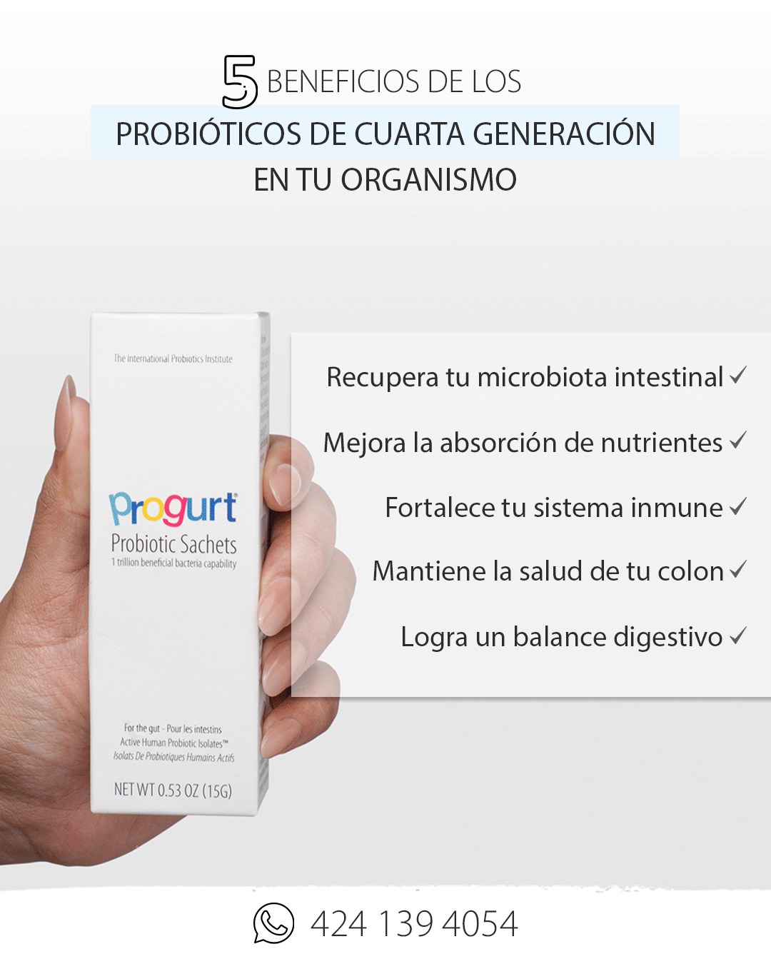 Progurt.Venezuela Facebook ad: ¿Por qué Progurt es el mejor Probiótico del…
