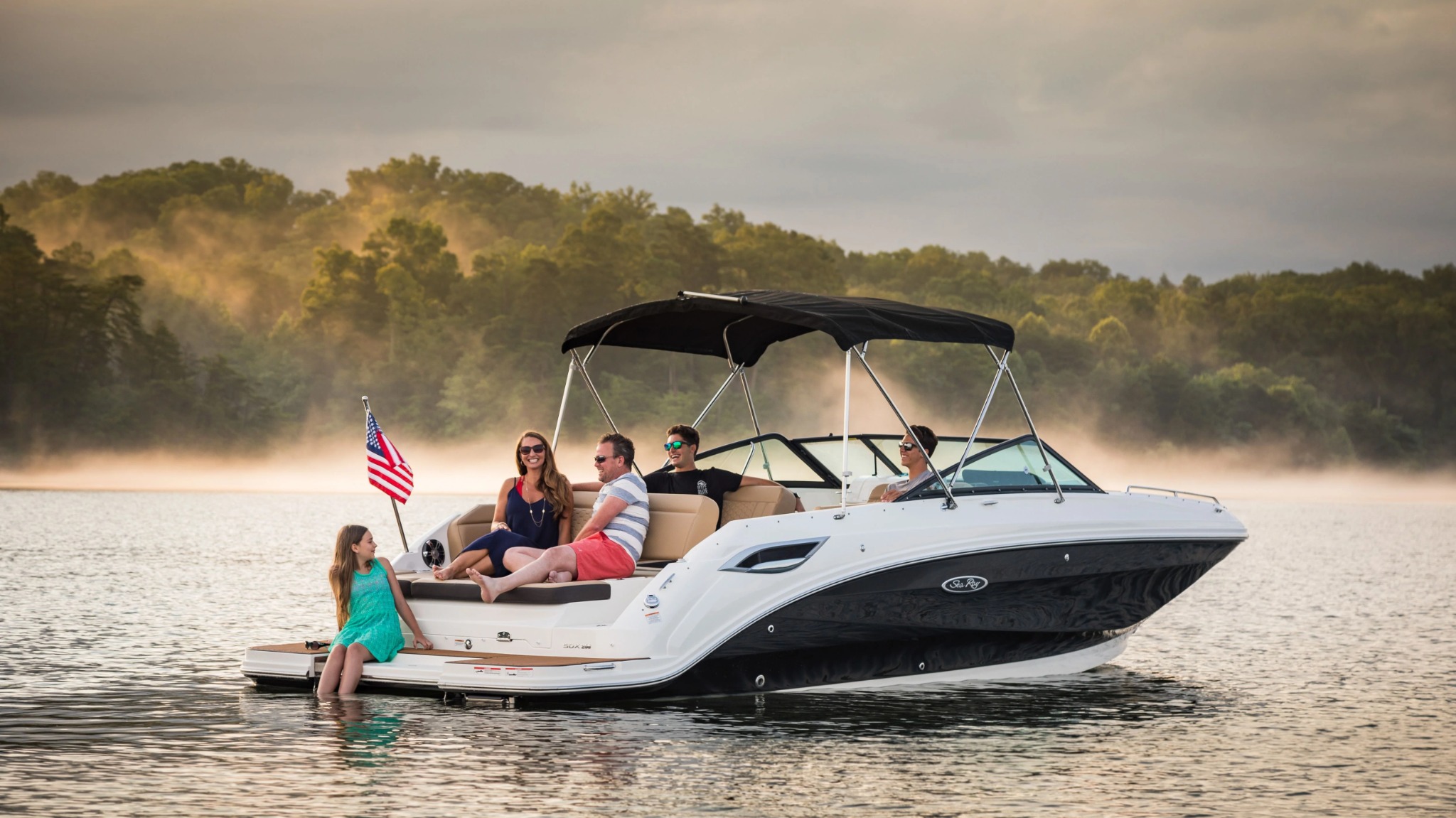 Sports Marine Facebook ad: Sea Ray Boats | Download 2026 Brochure.