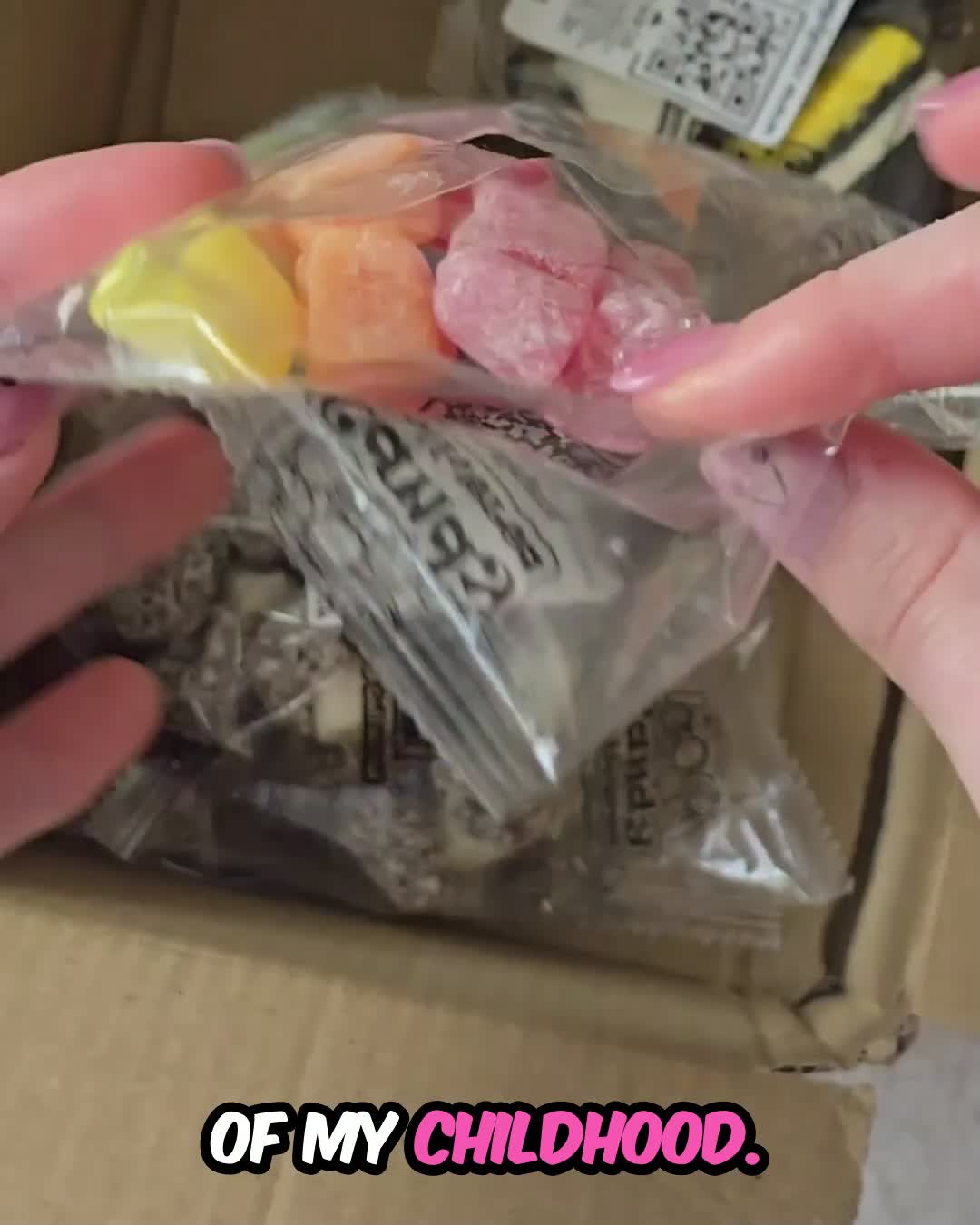 Candy Delivered Facebook ad: Your Favourite Pick & Mix Sweets, Delivered