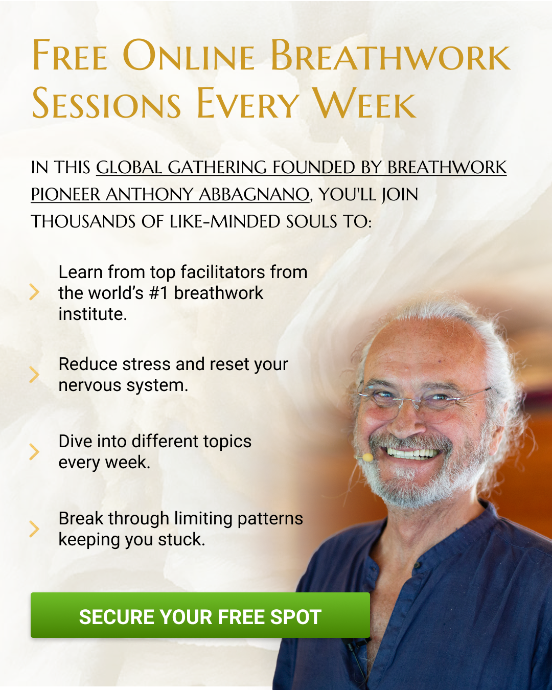 Alchemy of Breath - Conscious Breathwork Academy Facebook ad