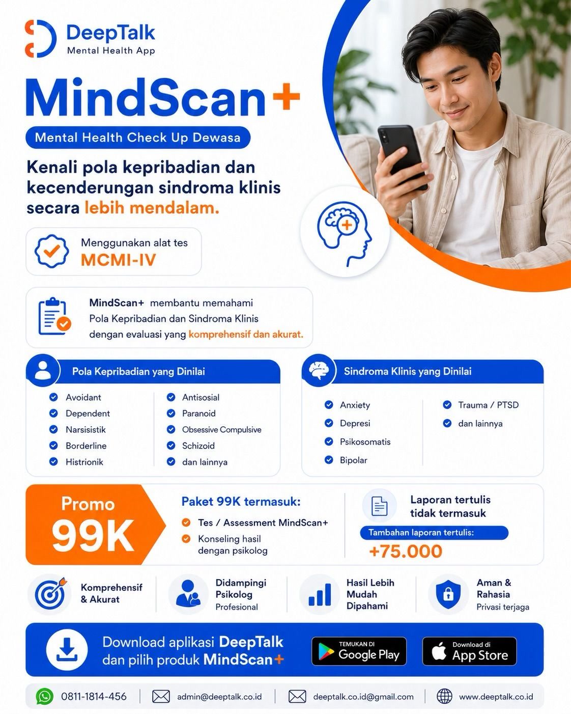 DeepTalk Facebook ad: Ngobrol dengan kami