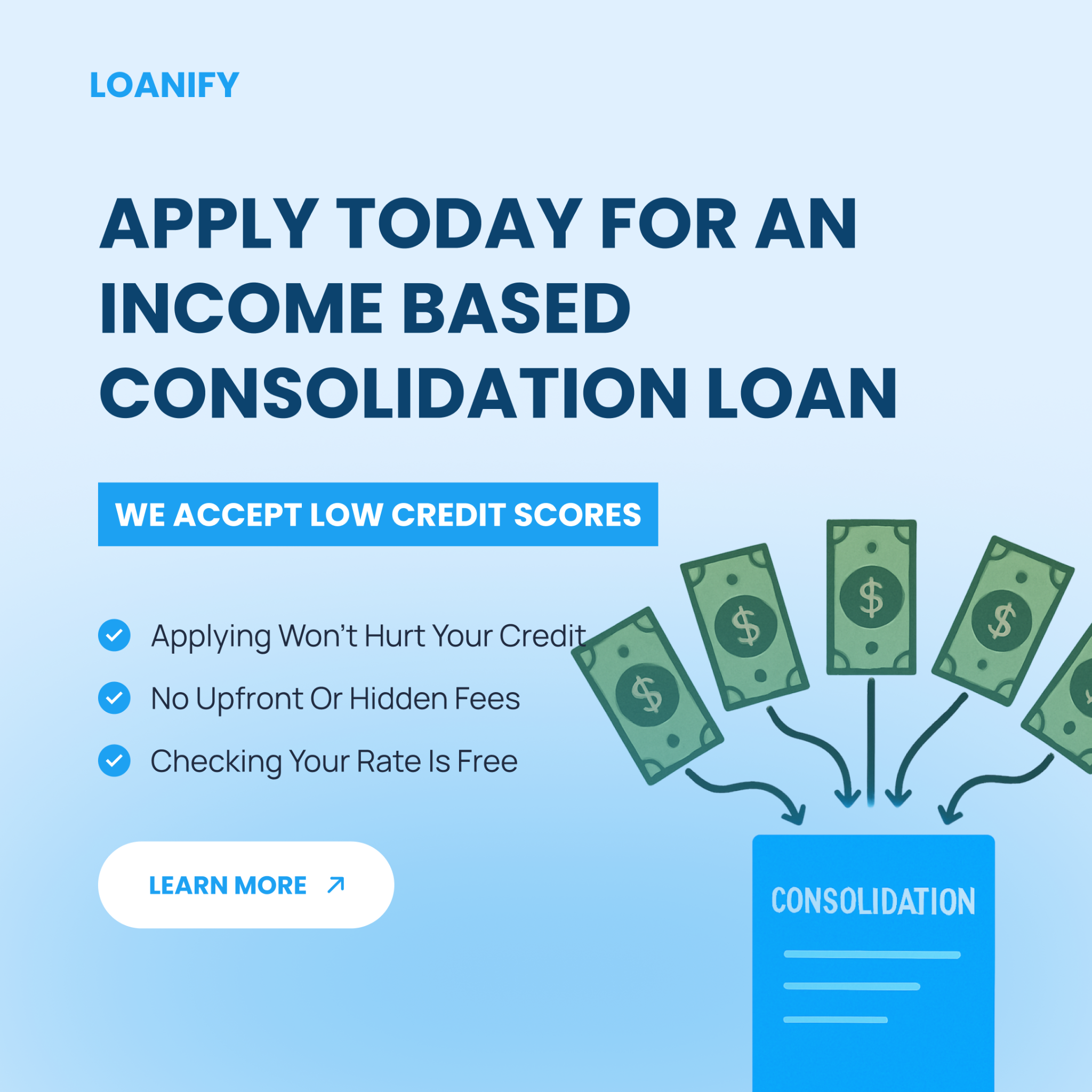 Loanify Facebook ad