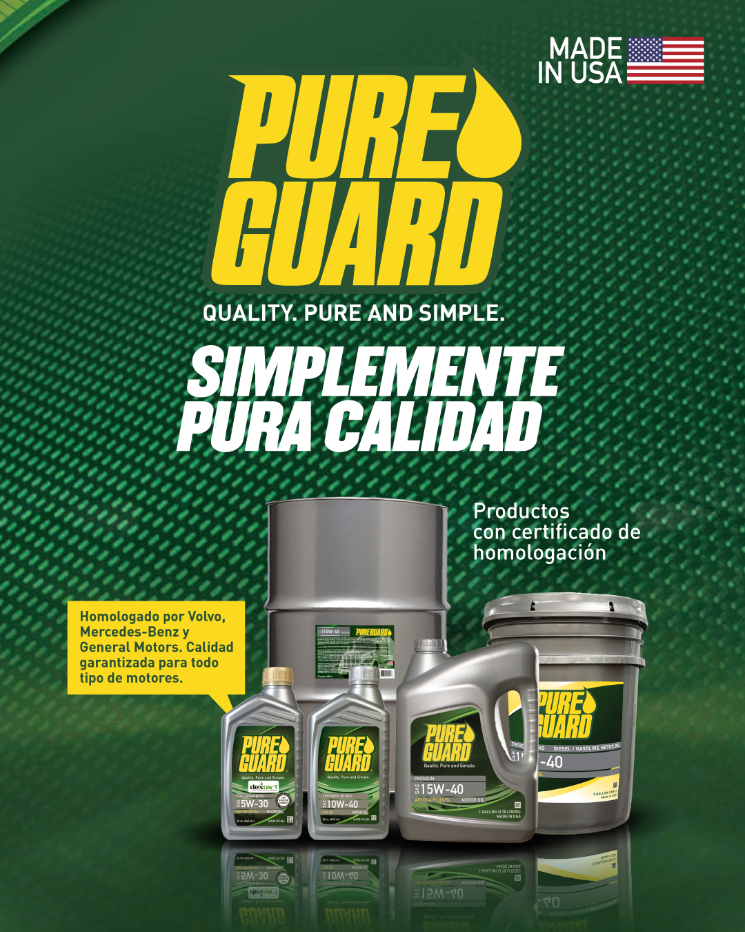 Caren Repuestos Flotacentro Facebook ad: ¡Lubricante Pure Guard al Mejor Precio!