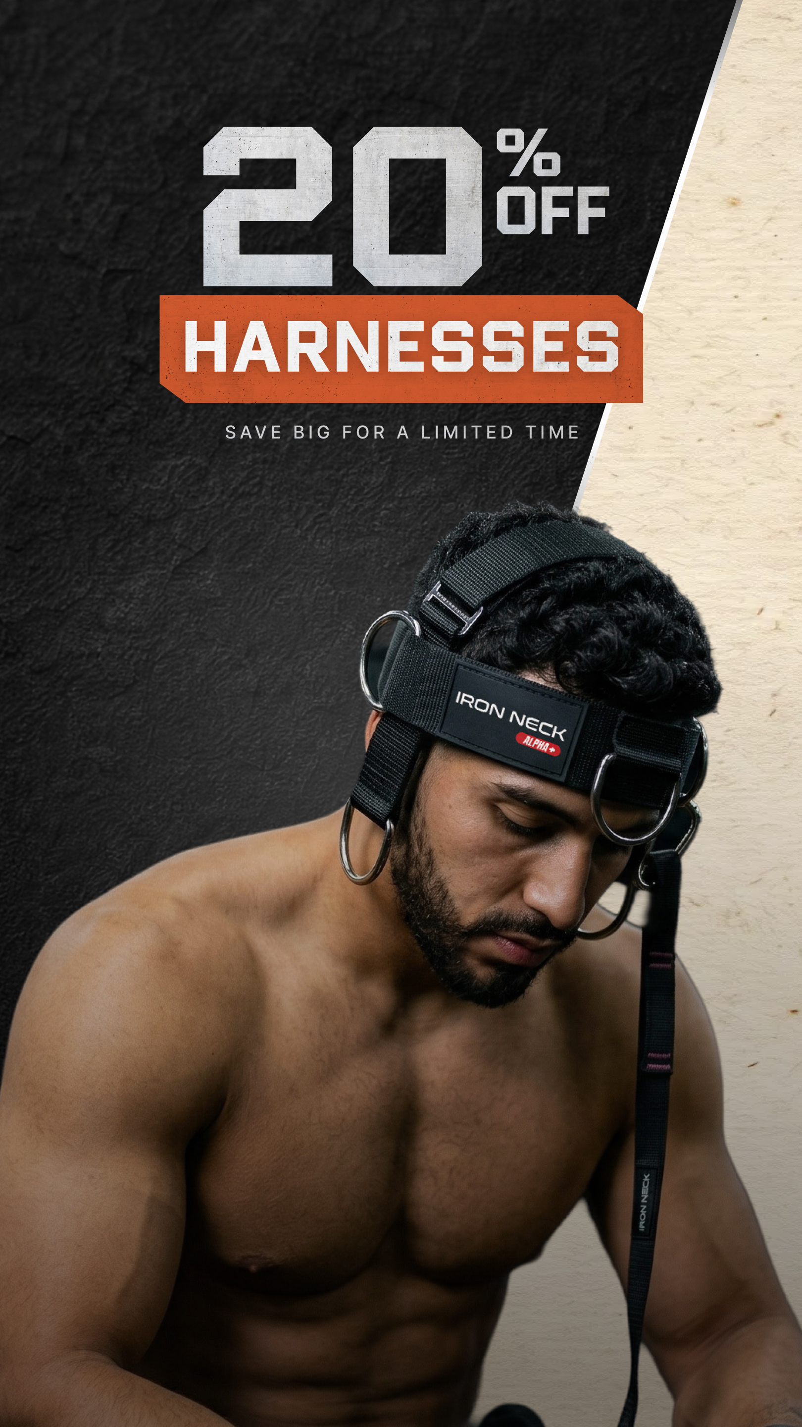 The Iron Neck Facebook ad