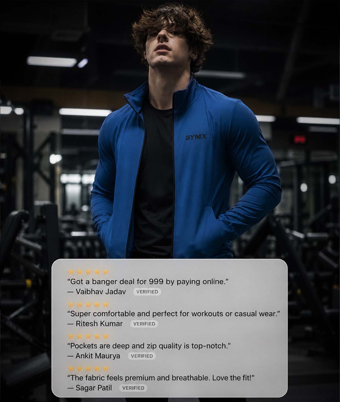 GymX Fitness Apparel Facebook ad