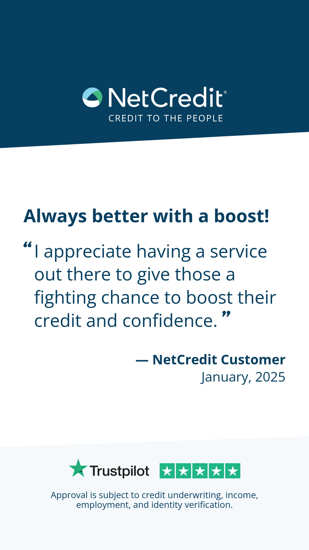 NetCredit Facebook ad